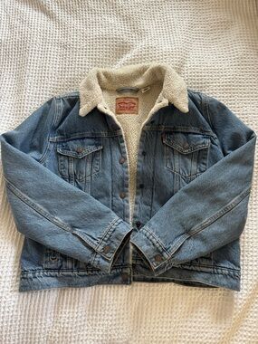 Levi's Sherpa Lined Denim Jacket L